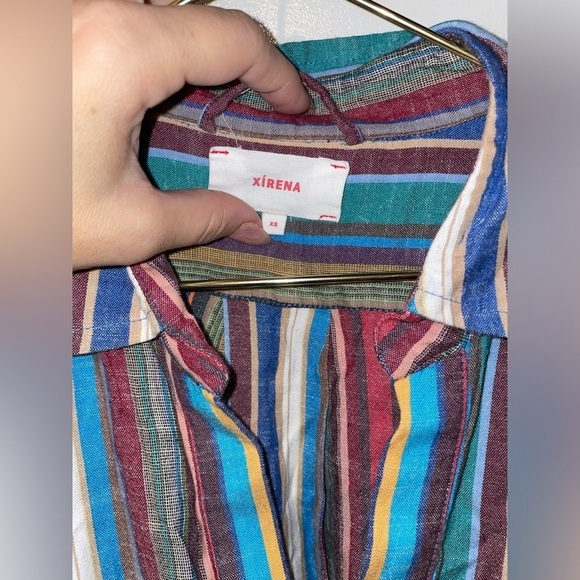 Xirena Hope Multi Stripe Cotton Dress 🌻 XS - Picture 8 of 11